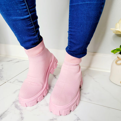 Fly Boots - Pink